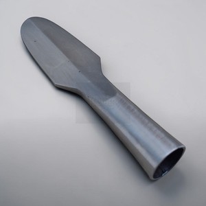 Punta de Lanza Medieval de Acero Inoxidable Pulido Forjado a Mano, Forma de Hoja, Coleccionable, para Exhibición Histórica, Acero Antiguo - Product Image 2