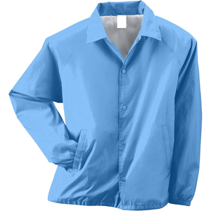 Men's Red Windproof <b>Coach</b> Jacket Regular Fit Turn-down Collar Polyester Shell Casual Spring Outerwear - Product Image 6