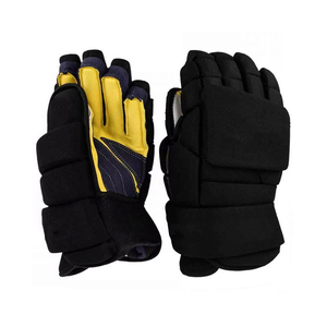 Guantes de hockey sobre hielo duraderos para práctica recreativa en equipo y manejo cómodo de palos de hockey, con acolchado de alto rendimiento - Product Image 1