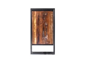 Rustic Reclaimed Wood <b>Sideboard</b> with Metal Frame Handmade Antique <b>Storage</b> Cabinet for Living Room Furniture - Product Image 5