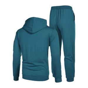Sportswear Set for Men Custom Hooded Jacket with Slim Fit Jogger <b>Pants</b> Lightweight Tracksuit Custom Design Men - Product Image 6