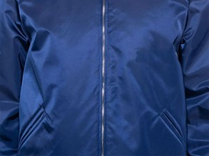 Chaqueta de Satén Reversible para Hombre, de Doble Uso, Ligera, Informal, Estilo Bomber, con Cierre Frontal, Tela Suave, Moda Urbana - Product Image 5