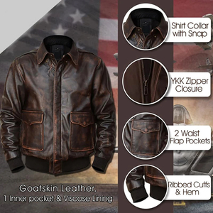 <b>Men's</b> Motorcycle <b>Leather</b> <b>Jacket</b> Large Size Pocket Black Zipper Lapel Slim Fit Spring Autumn High Quality Waterproof Windproof - Product Image 2