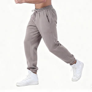 Pantalon de jogging en molleton personnalisé pour homme – Coupe ample et décontractée, taille mi-haute – Fabricant OEM/ODM - Product Image 4