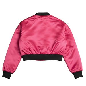 Chaqueta Varsity de Satén para Mujer, Personalizada, Estilo Béisbol, Estilo Letterman, Personalizada para Equipo, Estilo Unisex, Chaqueta Varsity para Animadoras - Product Image 6