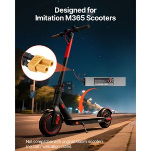 Paquete de Baterías de Iones de Litio de 36V 8Ah para Scooters, Reemplazo de 8000mAh, Cargador BMS de 30A, Más de 500 Ciclos, Compatible con Motor de 1440W - Product Image 3