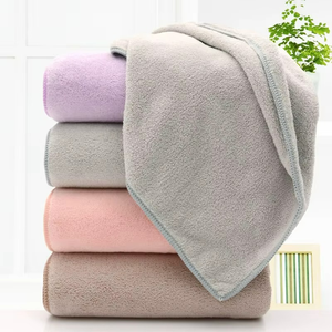 <b>Quick</b> <b>Drying</b> Microfiber Bath <b>Towel</b> High Quality Hotel Custom logo Premium Ladies Men Brand Soft Wearable Coral Fleece Bath <b>Towel</b> - Product Image 2