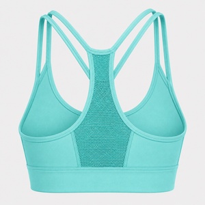 Plus Size Fitness Sports Bra Seamless Wirefree Padded Breathable Yoga Gym Activewear Bra OEM Supplier - Product Image 2
