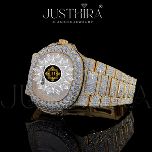 Montre-bracelet élégante la plus vendue, en acier inoxydable, style antique, avec cadran en cristal saphir et mouvement à quartz, idéale pour un usage quotidien - Product Image 3