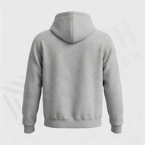 Wholesale New Style 100% Cotton 350 Hoodies Casual Wear Hooded Sweatshirts Customize Your Own Logo Men Winter Fleece Pullover - Product Image 2