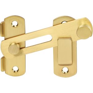Cerradura de Seguridad para Puerta Corredera de Acero Inoxidable SUS304 de Alta Resistencia de 4 Pulgadas con Pestillo Abatible para Graneros, Cercas de Madera y Puertas Francesas - Product Image 1