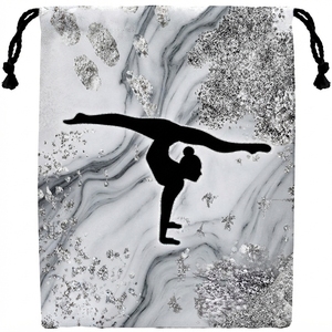 custom <b>Gymnastics</b> Drawstring Grip <b>Bags</b> Waterproof Polyester Classic Gym Storage Pouch Linen 56-78L Capacity for Sports Travel - Product Image 5