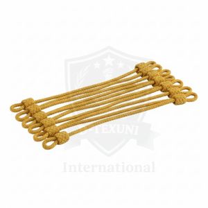 Cordón de Algodón 100% OEM al por Mayor, Cordón de Alambre Trenzado Clásico de 3 Hilos Dorado para Sombreros Ceremoniales y Prendas de Vestir, Precio Económico - Product Image 6