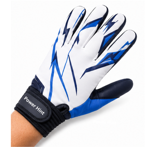 Guantes de Fútbol Gaélico Blancos Personalizados, Guantes con Palma Altamente Adhesiva, Antideslizantes, Transpirables, para Todo Clima, para Partidos de Fútbol para Adultos - Product Image 1