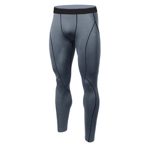 กางเกงเลกกิ้งออกกำลังกายผู้ชายแบบสั่งทำ เอวยางยืด ระบายอากาศได้ดี เหมาะสำหรับวิ่งและออกกำลังกาย ทรงเข้ารูป กระชับกล้ามเนื้อ ชุดกีฬา OEM ดีไซน์ใหม่ - Product Image 4