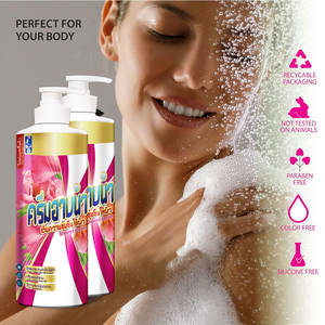 เจลอาบน้ำกลิ่นหอมอ่อนโยน1000มล. สำหรับสุขภาพผิวชุ่มชื้นนุ่มรูปร่างดีเหมาะสำหรับใช้ในชีวิตประจำวัน - Product Image 4