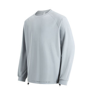 Men's <b>Tshirts</b> Blank Solid Oem Custom Logo Summer Vintage Regular Fit Activewear High Quality Long Sleeve Knitted <b>Tshirts</b> for Men - Product Image 1
