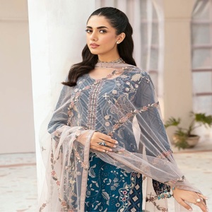 <b>Eid</b> Sale Indian and <b>Pakistani</b> Heavy Embroidery Work <b>Dresses</b> <b>Pakistani</b> and Indian Salwar Kameez Three Piece Saari for Women - Product Image 3