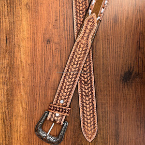 Cinturón de piel de vaca auténtica de diseñador de lujo 100% con hebilla de aleación ajustable para hombre y mujer a la moda al por mayor - Product Image 2