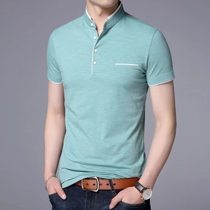 Camiseta Polo para Hombre, MOQ Bajo, Entrega Rápida, Etiqueta Personalizada, Marca Privada - Product Image 5