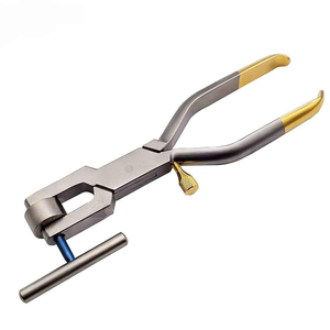 Outil chirurgical dentaire de qualité supérieure en acier inoxydable avec poignée dorée, broyeur d'os, instrument d'implantation, réutilisable, robuste, autoclavable - Product Image 5