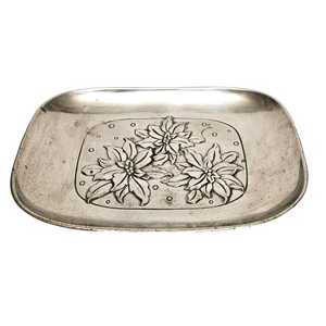 Metal <b>tree</b>-shaped display <b>stand</b> Tiered <b>stand</b> for decorative plates Party decorative plates holder Oval Metal Butter Plate - Product Image 2