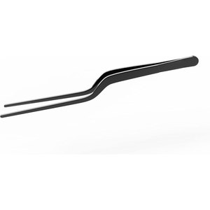 SIGAL MEDCO Pince de cuisine de précision incurvée en acier inoxydable respirant de 8 pouces, multifonction, à pointe décalée, compatible lave-vaisselle - Product Image 1
