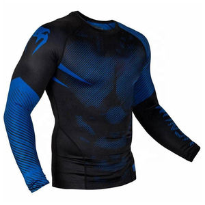 Maillot de compression tricoté personnalisé imprimé par sublimation pour homme – Respirant, anti-plis, écologique, séchage rapide, idéal pour le sport - Product Image 3