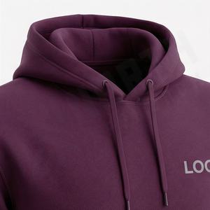 Sudadera con Capucha Oversize de Moda para Hombre, Ajuste Holgado, de Algodón y Forro Polar, con Bordado, Estilo Urbano de Otoño, Ropa Premium al por Mayor - Product Image 4