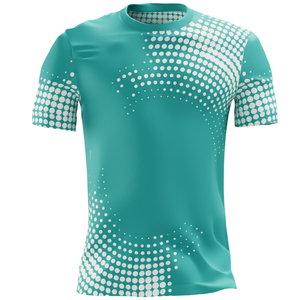 Camiseta de Fútbol de Diseño Personalizado, 100% Poliéster, 220g, Impresión por Sublimación Completa, Ropa Deportiva para Equipos - Product Image 1