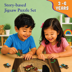 Biplob Set de Rompecabezas Educativos 8 en 1 de 200 Piezas para Niños de 3 a 6 Años, Aprendizaje de Gestión del Tiempo en la Pantalla - Product Image 2