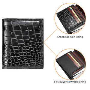 Factory Wholesale Custom <b>Leather</b> <b>Men</b> <b>Wallet</b> Premium OEM Serviced Lightweight B2B Top Selling Fashion Slim <b>Wallets</b> Manufacturer - Product Image 2