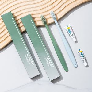 Kit d'accessoires de toilette de luxe 5 étoiles personnalisé avec logo, jetable et écologique, pour invités, pour salle de bain et hôtel - Vente chaude - Product Image 3