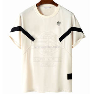 Camiseta de hombre de alta calidad Impresión de logotipo personalizado Patrón sólido 100% algodón Precio al por mayor Hecho en Pakistán - Product Image 1