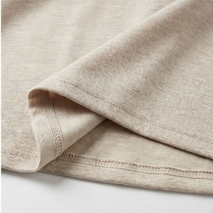 Jupe courte trapèze pour femme, couleur unie, taille élastique, style décontracté, en coton tissé doux, toutes saisons - Product Image 6