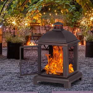 Brasero de Exterior de Última Generación sin Humo, Quema Limpia, Sistema de Flujo de Aire de Doble Quema, Portátil, con Salida de Calor - Product Image 6