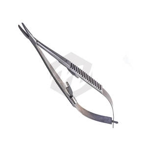 Pinzas Micro Castroviejo de Calidad Premium, Portaagujas TC, Instrumentos Quirúrgicos Dentales y Oftalmológicos para Uso en Quirófanos - Product Image 2