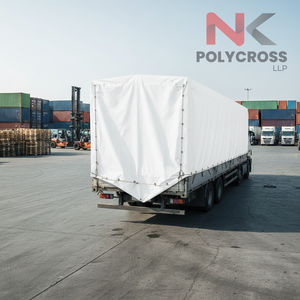 Bâche en polyéthylène double couche pour la protection contre les intempéries et les applications de stockage à long terme, couverture de sol et toiture temporaire - Product Image 5