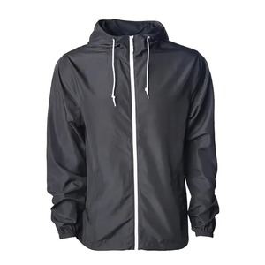 Wholesale 2026 New Design Black Outdoor <b>Raincoat</b> Thick Windproof and Waterproof Casual Style with Zipper Closure Rain Jackets - Product Image 3