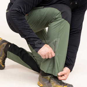 Vêtements de randonnée d'extérieur flexibles avec matière respirante, coupe confortable, pantalon softshell pour homme, pantalon softshell - Product Image 6