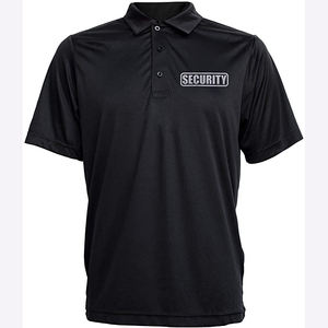 Chemise polo de sécurité avec logo réfléchissant, uniforme de gardien de sécurité, coton, coupe classique, t-shirt de sport, polos décontractés personnalisés - Product Image 4