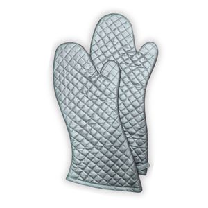 Gant de cuisine matelassé 100% coton résistant à la chaleur - Product Image 2