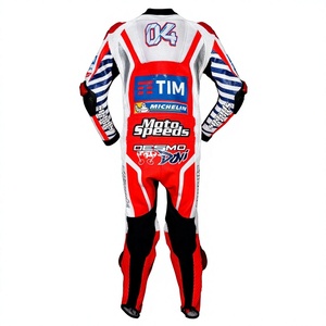 Traje de Cuero para Motociclismo Andrea Dovizioso, 1 Pieza, Piel de Vaca/Canguro, Mono para Pista/Motociclismo, con Protección Nivel 2 - Product Image 2