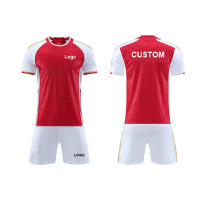 Maillot de football personnalisé de qualité thaïlandaise, vierge, à séchage rapide, par sublimation, pour hommes, uniforme de football pour les Jeux Olympiques - Product Image 5