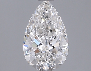 Diamant de laboratoire de 1,54 carat, forme poire, pureté VVS2, couleur E, blanc, pour la fabrication de bijoux, diamant CVD - Product Image 2