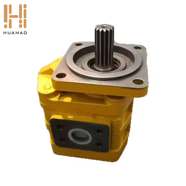 Factory OEM Twin Hydraulic Gear Pump Flange Mounted Replacement Hydraulic Spare Parts for Engineering Vehicles