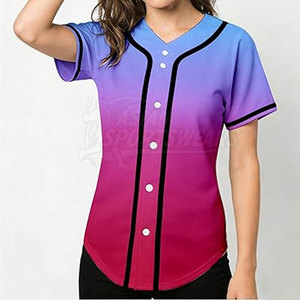 Camiseta de Softbol de Venta Directa de Fábrica con Tallas Flexibles para Exportación Global, Camisetas de Softbol Transpirables - Product Image 5