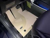 Tapis de sol de voiture en PVC KATA PRO personnalisés avec logo, découpe CNC de précision, points circulaires durables, OEM ODM, vente en gros usine
