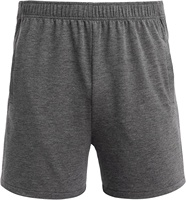 Shorts de bain personnalisés pour hommes en toile 100 % coton, taille mi-haute élastique, respirants, athlétiques, avec poches latérales à boutons-pression détachables, post-chirurgie