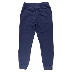 Pantalon de sport décontracté pour homme, coupe droite, taille mi-haute, en coton et polyester 350 g/m², jambe ouverte, ample, respirant, écologique, pour la course à pied - Product Image 2